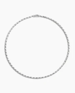 Streamline® Chain Necklace Sterling Silver, 3mm