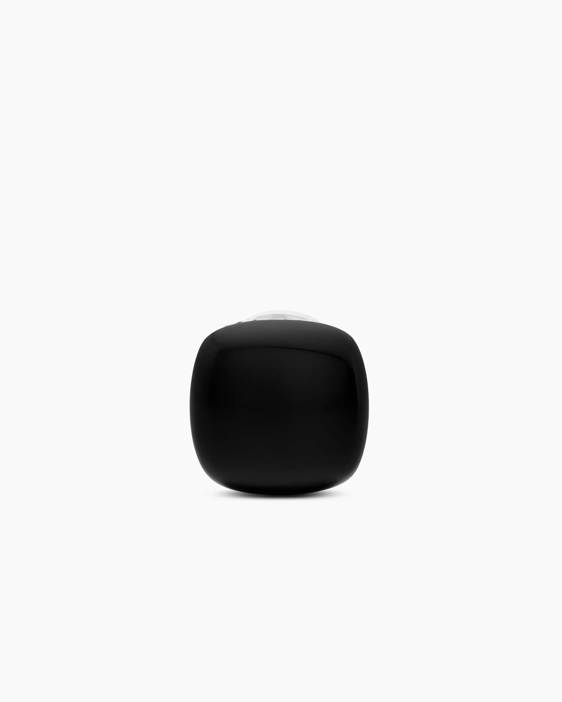 Streamline® Cushion Tuxedo Studs Sterling Silver with Black Onyx