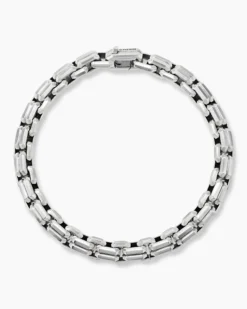 Streamline® Double Link Bracelet Sterling Silver, 8mm