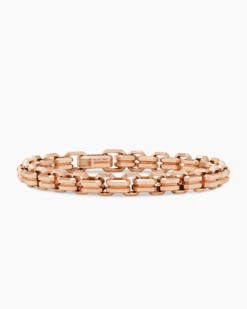 Streamline® Double Link Bracelet 18K Rose Gold, 8mm