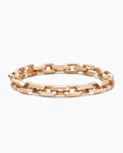 Streamline® Heirloom Chain Link Bracelet 18K Rose Gold, 7.5mm