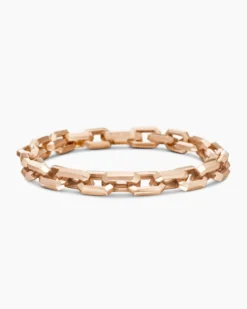 Streamline® Heirloom Chain Link Bracelet 18K Rose Gold, 7.5mm