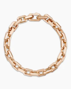 Streamline® Heirloom Chain Link Bracelet 18K Rose Gold, 7.5mm