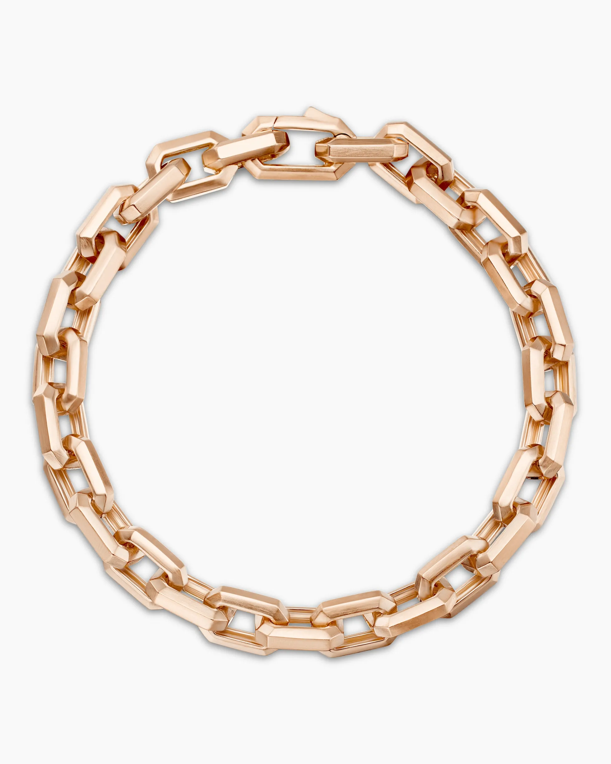 Streamline® Heirloom Chain Link Bracelet 18K Rose Gold, 7.5mm