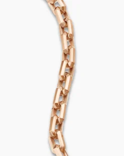 Streamline® Heirloom Chain Link Bracelet 18K Rose Gold, 7.5mm