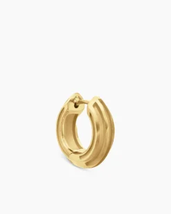Streamline® Hoop Earring 18K Yellow Gold, 14mm