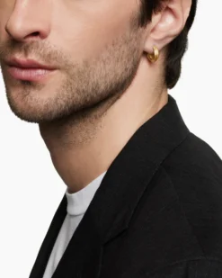 Streamline® Hoop Earring 18K Yellow Gold, 14mm