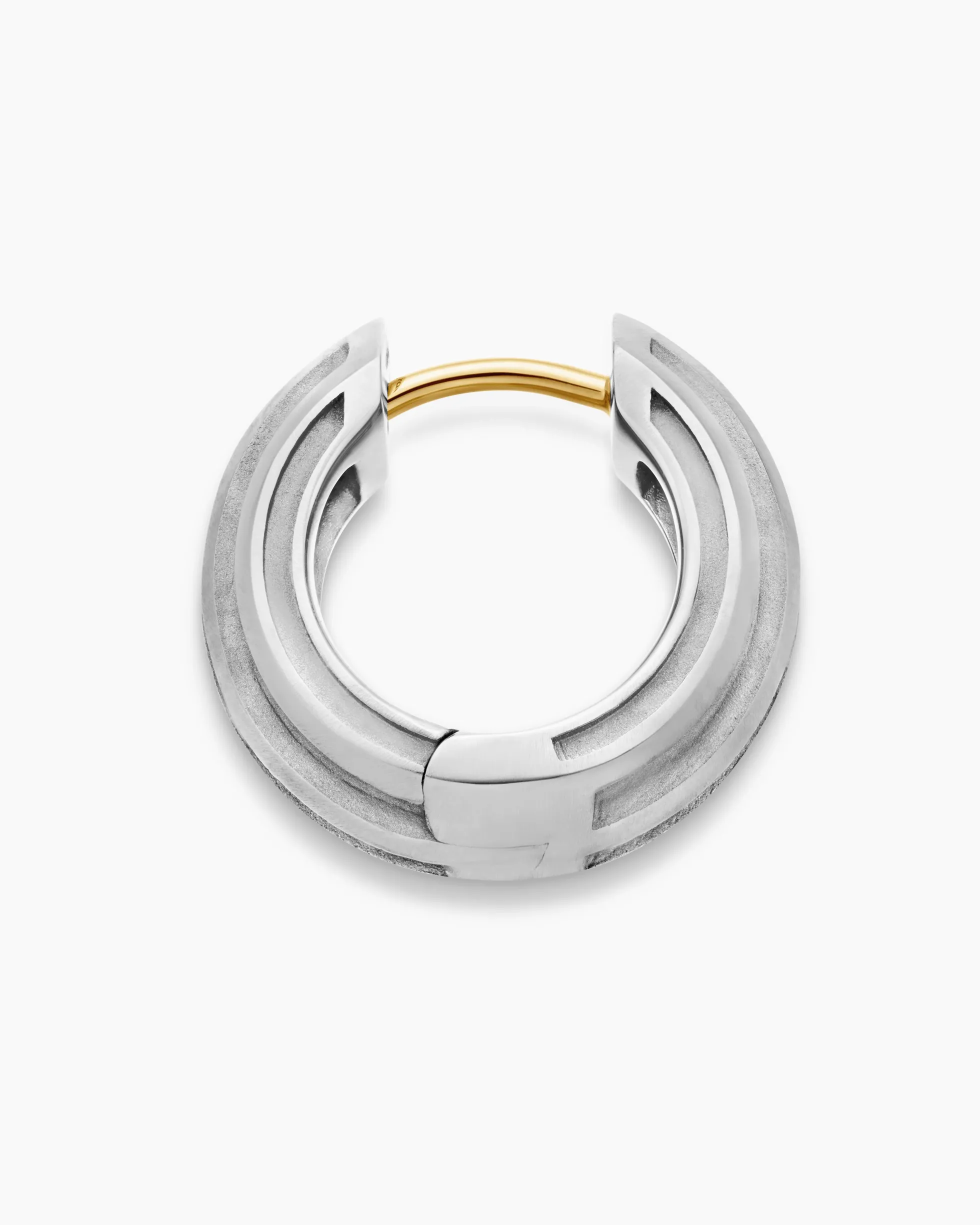 Streamline® Hoop Earring Sterling Silver, 14mm