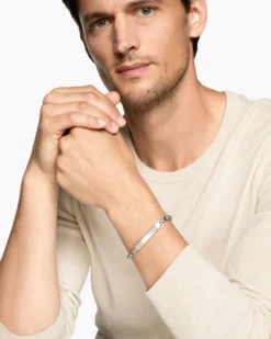 Streamline® ID Bracelet Sterling Silver, 6.8mm