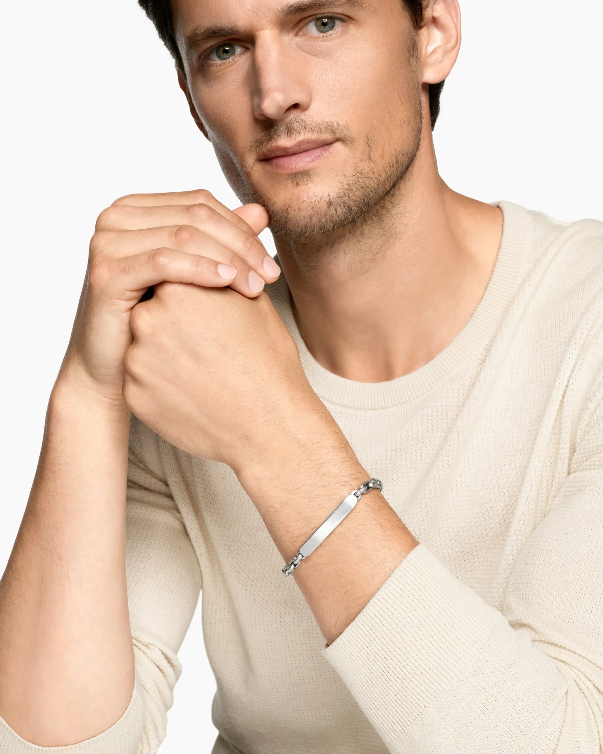 Streamline® ID Bracelet Sterling Silver, 6.8mm