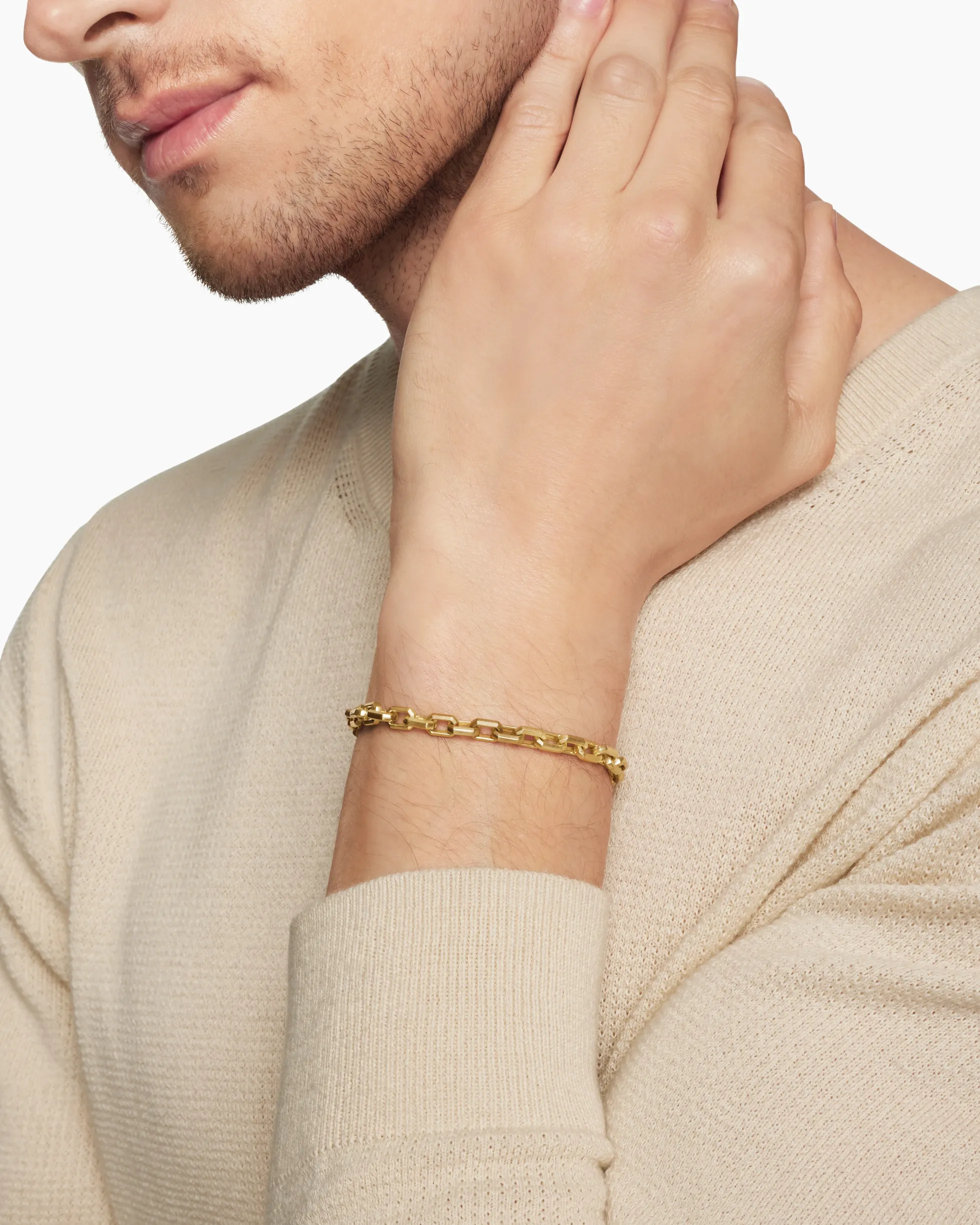 Streamline® Link Bracelet 18K Yellow Gold, 5.5mm