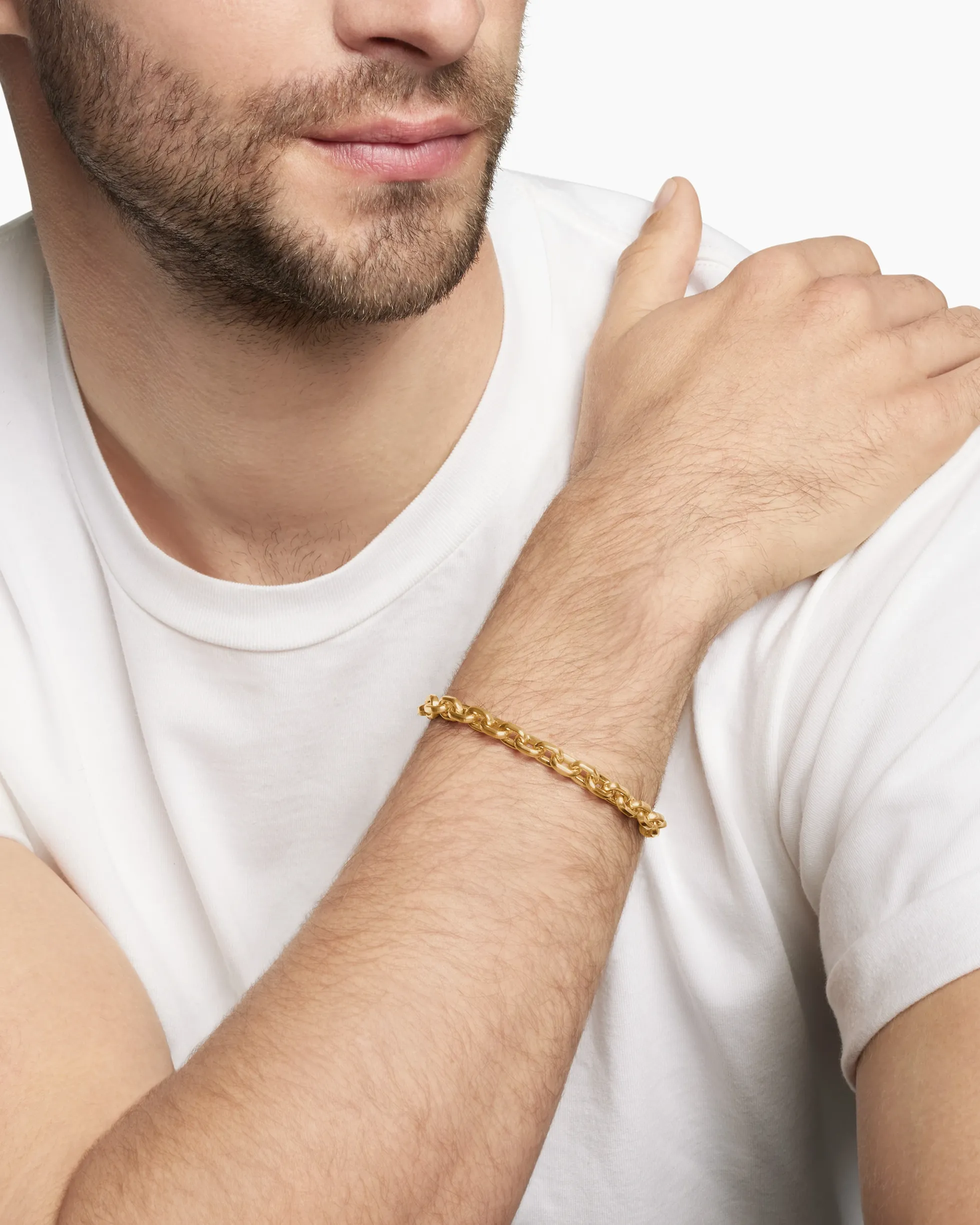Streamline® Link Bracelet 18K Yellow Gold, 6.5mm