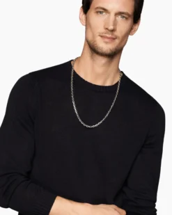 Streamline® Link Necklace Platinum, 5.5mm