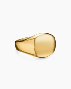 Streamline® Pinky Ring 18K Yellow Gold, 14mm