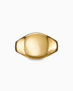 Streamline® Pinky Ring 18K Yellow Gold, 14mm