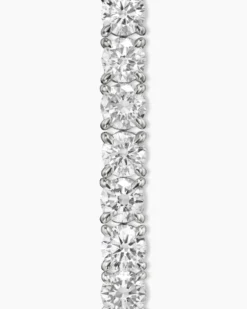 Tennis Bracelet 18K White Gold with Diamonds, 3mm