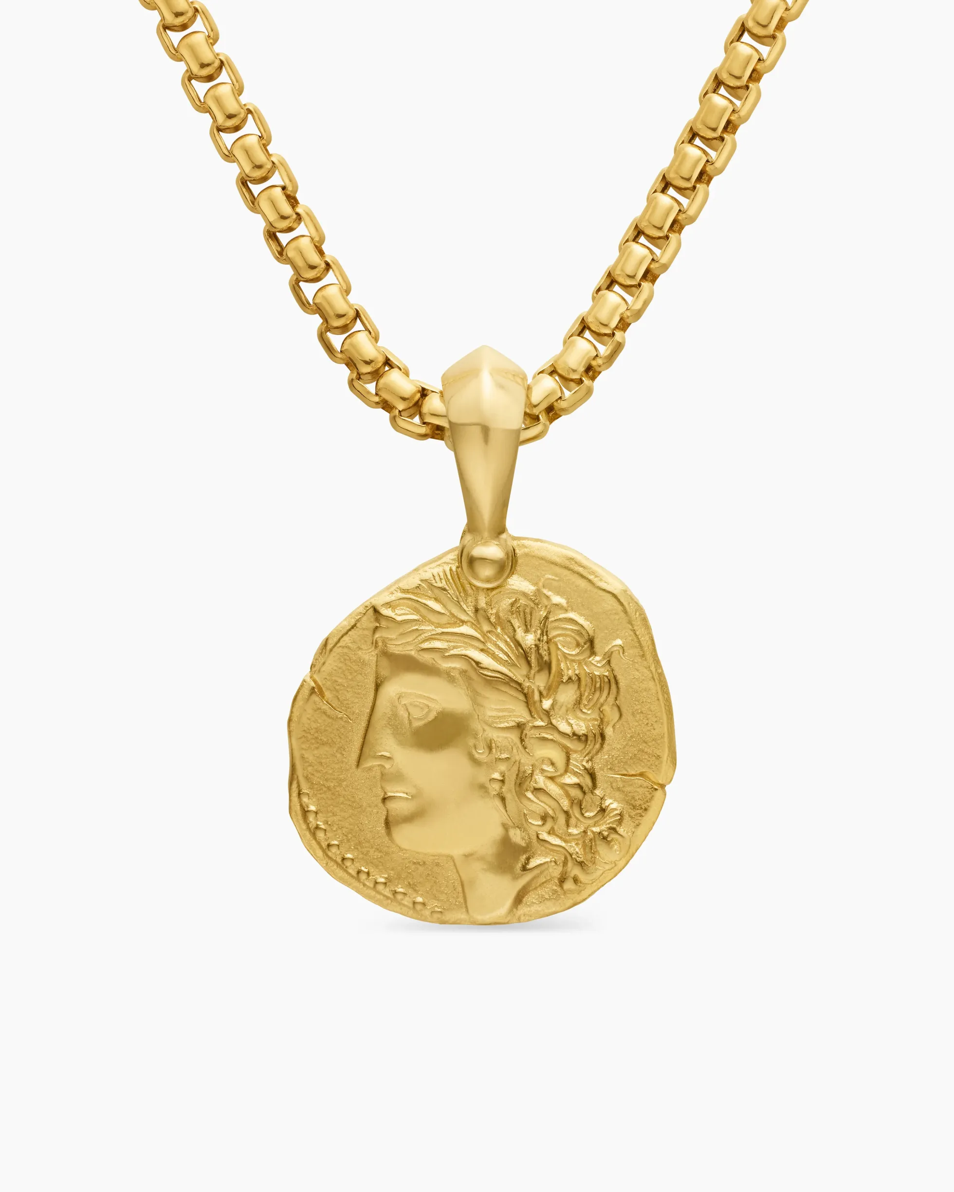 Virgo Amulet 18K Yellow Gold, 17mm