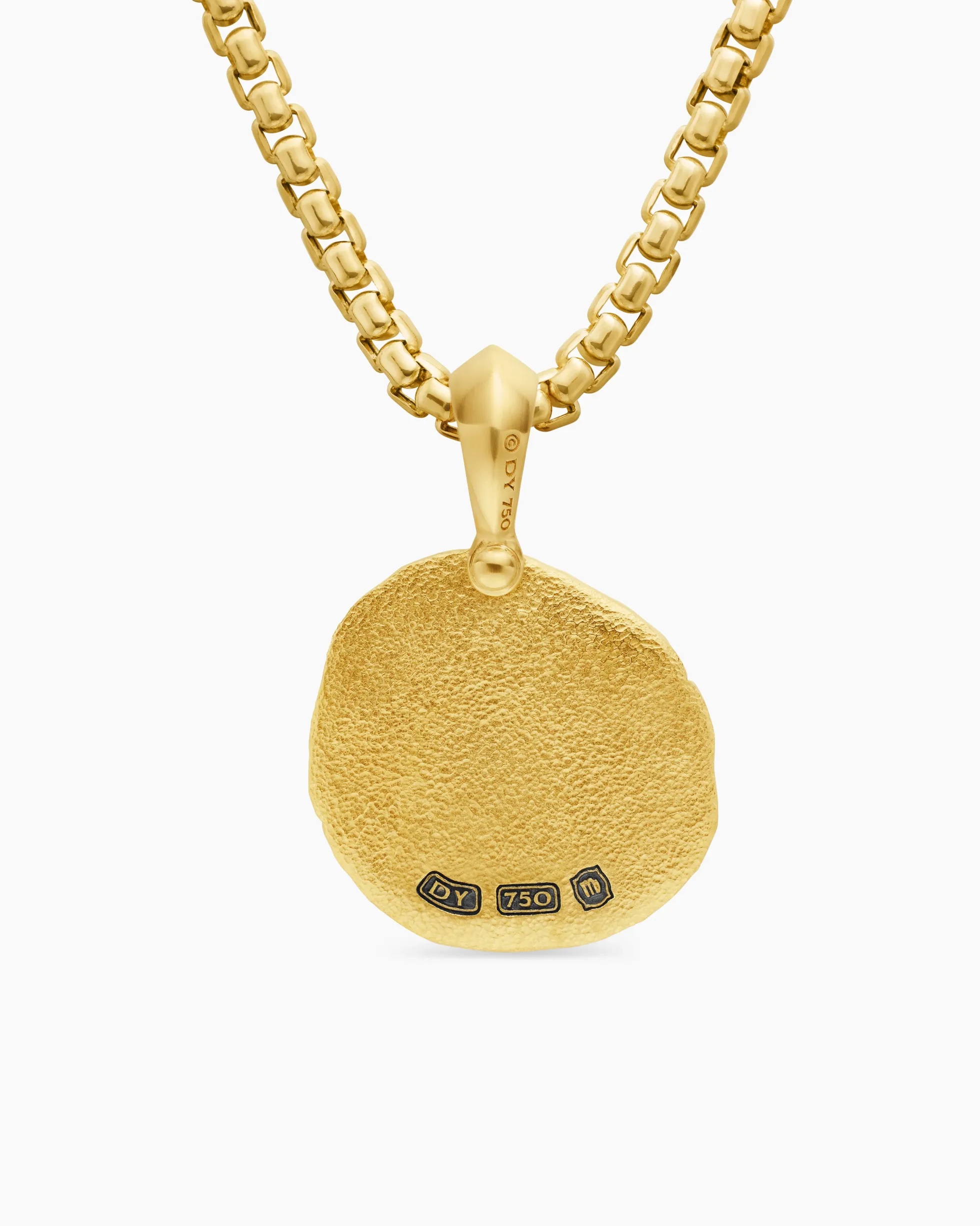 Virgo Amulet 18K Yellow Gold, 17mm