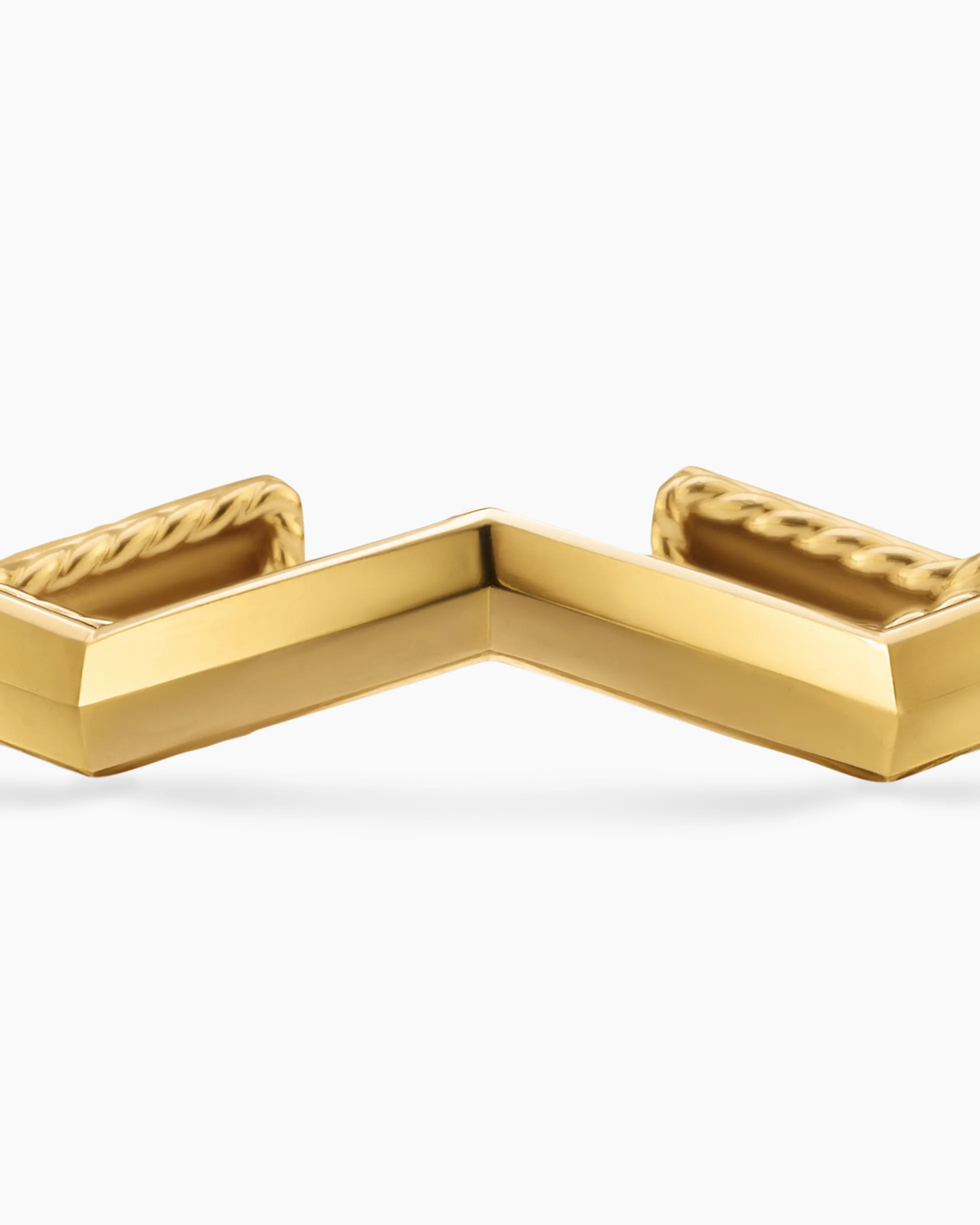 Zig Zag Stax™ Cuff Bracelet 18K Yellow Gold, 5mm