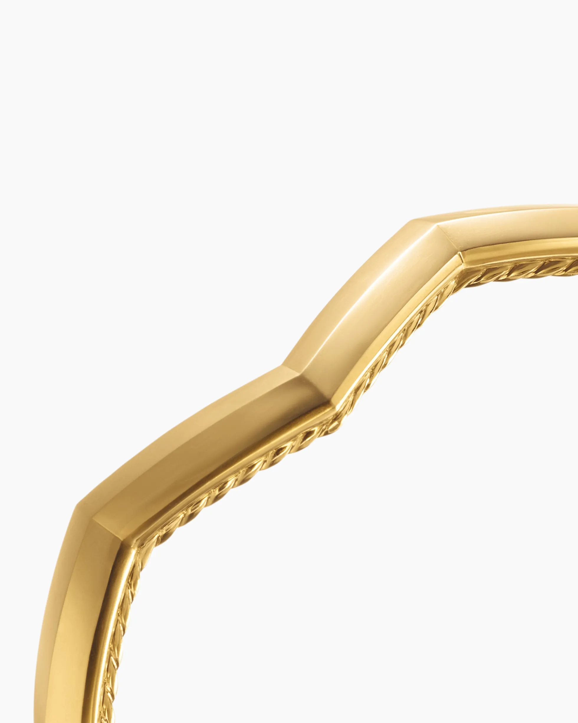 Zig Zag Stax™ Cuff Bracelet 18K Yellow Gold, 5mm