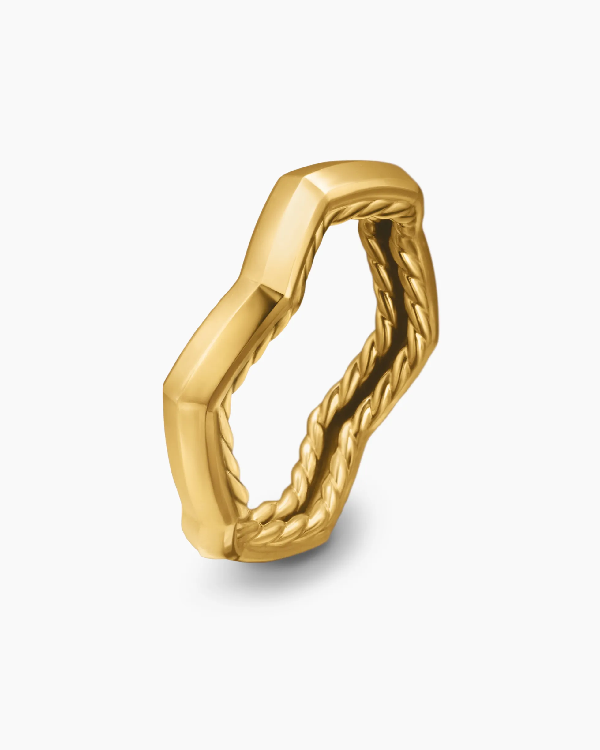 Zig Zag Stax™ Ring 18K Yellow Gold, 3mm