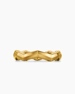 Zig Zag Stax™ Ring 18K Yellow Gold, 3mm