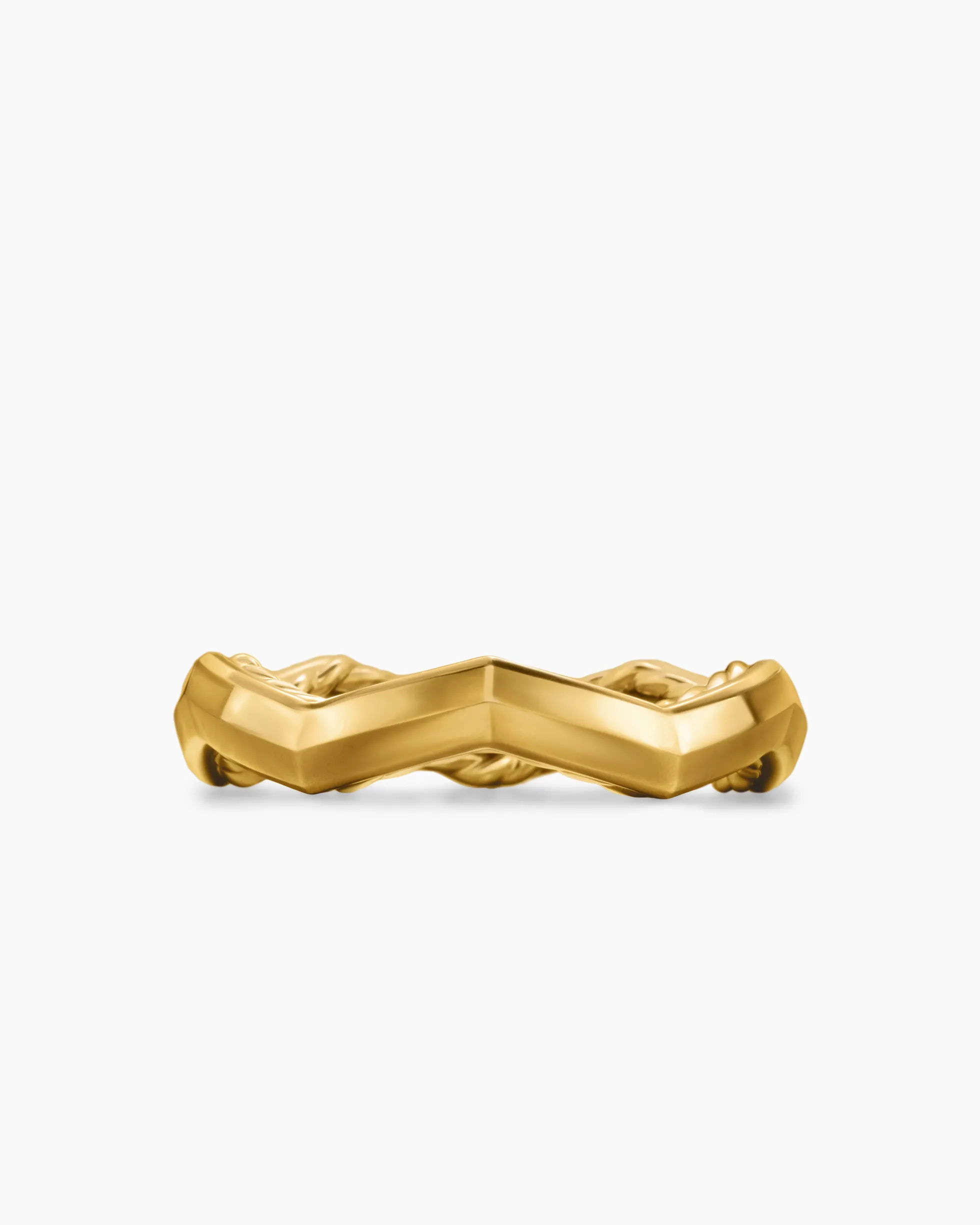Zig Zag Stax™ Ring 18K Yellow Gold, 3mm
